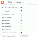 Add This settings